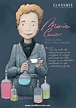 Marie Curie ilustrada por Raquel Riba-poster | Cientificos, Ciencia ...
