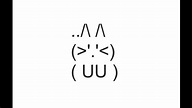 kitty Text Art - Copy and Paste Text Art - YouTube