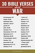 100 Bible Verses about War (KJV) | StillFaith