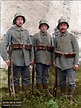 A trio of Bavarian infantrymen from Kgl. Bayer. Landwehr-Infanterie ...