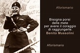 Citazioni e frasi celebri di Benito Mussolini | Aforismario