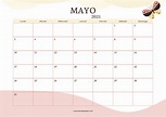 Calendario Mayo 2021 Calendarios Imprimibles Ideas De Calendario ...