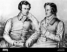 Jacob and Wilhelm Grimm Stock Photo, Royalty Free Image: 94221127 - Alamy