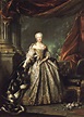 Madame de Pompadour (Portrait of Maria Teresa of Spain, Dauphine of...)