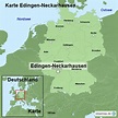 StepMap - Karte Edingen-Neckarhausen - Landkarte für Deutschland