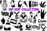 HIP HOP COLLECTION Rap and Rapper Svg Clipart Icons Music - Etsy Australia