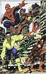 JOHN BYRNE Spider-man & friends commission Hand colored print, in THE ...