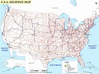 Map Of Usa Driving Routes – Topographic Map of Usa with States