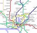 Mapa del Metro de Hamburgo para Descarga | Mapa Detallado para Imprimir