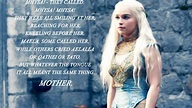 Daenerys Targaryen Quote - Game of Thrones Wallpaper (1366x768) (109488)