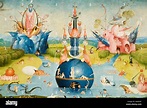 El Jardín de Las Delicias, pintura de Hieronymus Bosch Fotografía de ...