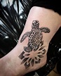 Traditional Japanese Turtle Tattoo