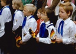 DDR Pioniere 1988 1.Mai ,GDR Pioneer | Junge Pioniere am 1.M… | Flickr