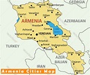 Armenia Map and Armenia Satellite Image