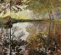 O lago de Montgeron, França | Claude Monet