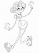 Kids-n-fun.com | Coloring page Poppy Playtime Mommy Long Legs