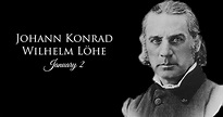 Johann Konrad Wilhelm Löhe, Pastor, 1872 (January 2) - North American ...