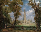 John Constable - Salisbury Cathedral from the Bishop’s Grounds ...