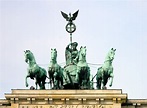 Berlim - O alto do Portão de Brandemburgo