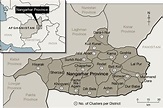 Geographic Distribution of 37 Clusters in Nangarhar Province ...