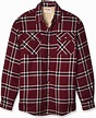 Wrangler Authentics Men's Long Sleeve Sherpa Lined Flannel Shirt at ...