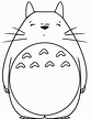 Dibujos de Mi Vecino Totoro para colorear e imprimir– ColoringOnly.Com