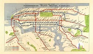 1924 Routes of the Interborough Rapid Transit Company — NYC URBANISM