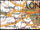 Map of Slough, England, UK Map, UK Atlas