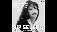 Selena Viernes 31 de Marzo 1995 - YouTube