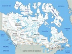 Map of Canada - Guide of the World