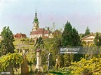 The parish church "Maria Schmerzen" in Grinzing. Kaasgraben. Vienna ...