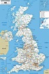 Detailed Road Map Of England ~ AFP CV
