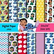 Lilo y Stitch Papel Digital Imprimible Scrapbooking | Etsy