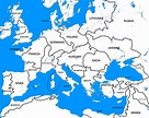 Europe Map With Borders | Images and Photos finder