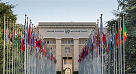 Sede De Las Naciones Unidas En Ginebra Suiza Foto de stock y más banco ...
