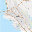 Oakland Map, California - GIS Geography