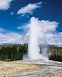 Old Faithful | Yellowstone National Park, Wyoming, Map, & Facts ...