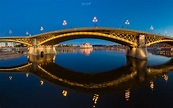 Margaret Bridge, Budapest, Hungary