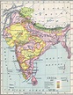 Mapa - La India Colonial bajo Mandato Británico