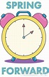 Seasonal Clipart - spring-forward-time-change-clock-clipart - Classroom ...