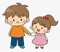 Brother Sibling Sister Clip Art - Brother And Sister Animated, HD Png ...