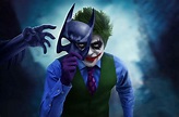 Joker With Batman Mask Off, HD Superheroes, 4k Wallpapers, Images ...