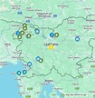 Karte: 25 Sehenswürdigkeiten in Slowenien - Google My Maps