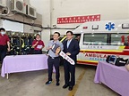 李振吉捐贈消防局泰山分隊高頂救護車1輛 | 中華日報|中華新聞雲