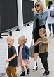 Kristin Cavallari figure-hugging dress treats kids fudge