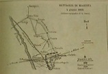 1884, l'Illustrazione Italiana=Battaglia di Montebello1859=Cartina Batt ...