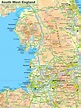Map of North West England - Ontheworldmap.com