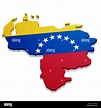 Mapa de venezuela en 3d fotografías e imágenes de alta resolución - Alamy