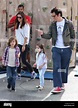 Johnny Knoxville takes his family to the Studio City Farmers Market ...