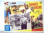 "QUINCE BALAS" MOVIE POSTER - "FORT DOBBS" MOVIE POSTER